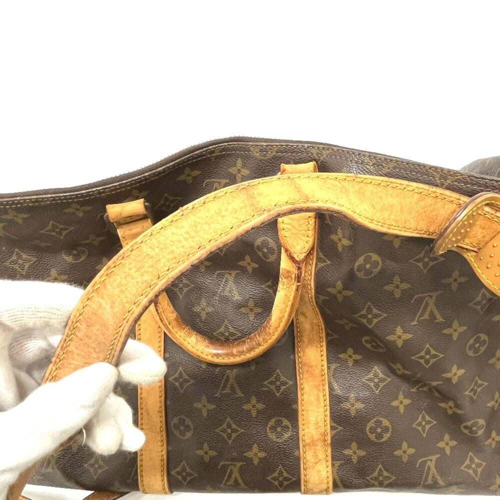LOUIS VUITTON Authentic Brown Monogram Canvas Boston Bag - Picture 16 of 16